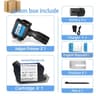 Handheld Inkjet Printer  S1730 Date Number Logo  Expiry Label Coder For Plastic  Cartons With Touch 