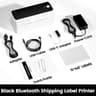 Phomemo 241BT Bluetooth Thermal Label Printer  Wireless 4x6 Shipping Label Maker For Small Business