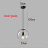 Modern Glass LED Pendant Lamp  Adjustable Hanging Chandelier For Living Room Dining Room And Kitche 8