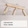 Natural Yellow Cave Stone LED Spotlight  Wood Ceiling Lamp For Living Room Restaurant Bar  Clothing 6