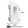 Recessed Gypsum LED Step Light  COB Embedded Stair Wall Lamp For Corridor Hallway  Indoor Decorativ 12
