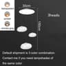 Modern Glass LED Pendant Chandelier  Adjustable Hanging Ceiling Lamp For Dining Room Living Room An 9