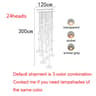 Modern Glass LED Pendant Chandelier  Adjustable Hanging Ceiling Lamp For Dining Room Living Room An 21
