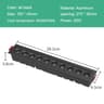 Recessed Linear LED Downlight  10W 20W 30W COB Grille Ceiling Spotlight With High CRI For Indoor Ac 7