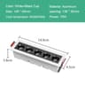 Recessed Linear LED Downlight  10W 20W 30W COB Grille Ceiling Spotlight With High CRI For Indoor Ac 9
