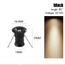 1W Mini LED Spotlight  DC 12V Recessed Downlight For 059 In Cutout For Ceiling Cabinet Showcase  Di 7