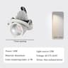 Recessed COB LED Downlight  360 Degree Adjustable Ceiling Spotlight With Driver For Living Room Off 6
