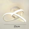 Modern LED Strip Ceiling Light  Minimalist 3 Color Lamp In Black White Or Gold For Living Room Aisl 16