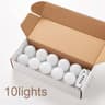 LED Vanity Mirror Lights  Hollywood Style USB Stick On Bulbs With 3 Colors  9 Brightness Levels For 13