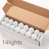 LED Vanity Mirror Lights  Hollywood Style USB Stick On Bulbs With 3 Colors  9 Brightness Levels For 15