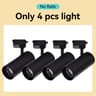 Adjustable COB LED Track Light  10W 20W Or 30W Ceiling Spotlight With High CRI For Indoor Accent An 12