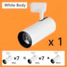 Adjustable COB LED Track Light  10W 20W Or 30W Ceiling Spotlight With High CRI For Indoor Accent An 15