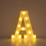 LED Letter  Number Light  866 In Warm White Battery Operated Marquee Lamp For Wedding Birthday And  4