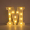 LED Letter  Number Light  866 In Warm White Battery Operated Marquee Lamp For Wedding Birthday And  16