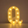 LED Letter  Number Light  866 In Warm White Battery Operated Marquee Lamp For Wedding Birthday And  20