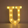LED Letter  Number Light  866 In Warm White Battery Operated Marquee Lamp For Wedding Birthday And  24