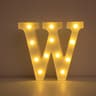 LED Letter  Number Light  866 In Warm White Battery Operated Marquee Lamp For Wedding Birthday And  26