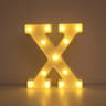 LED Letter  Number Light  866 In Warm White Battery Operated Marquee Lamp For Wedding Birthday And  27