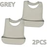 Large Silicone Adult Bib Waterproof Food Grade Bib With Pocket For Elderly Men And Women 11
