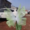 50cm 3D Simulation Butterfly  Large Hanging Gauze Decoration For Weddings Festivals  Outdoor Displa 21