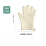 Thickened Silicone Heat Resistant Gloves  AntiScald AntiSlip Oven Mitts For Baking Microwave And BB 8