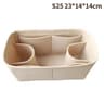 Felt Cloth Bag Organizer Insert Portable Handbag And Makeup Organizer 3