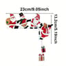 2D Wooden Christmas Door Frame Decorations  Santa Snowman  Reindeer Hanging Holiday Ornaments 7