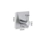 Stainless Steel Antirust Wall Hooks  SelfAdhesive Towel  Clothes Rack For Home Kitchen  Bathroom St 11