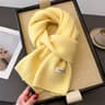 luxury scarf for women styled for cold weather outfits