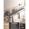 No Drill Suction Bathroom Storage Rack 14