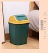14L Square Plastic Trash Can With Lid 13