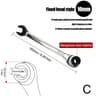 Ratcheting Combination Wrench Tool 19