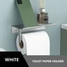 Aluminum Wall Mounted Toilet Paper Holder Shelf 11