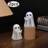 Cute White Ghost Festival Decoration Figurine 14