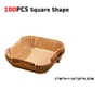 100 Pcs Disposable Air Fryer Baking Paper Liners 16