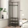 MultiLayer Corner Coat And Hat Rack 10