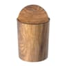 Imitation Wood Trash Can With Swing Lid 9