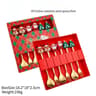 Christmas Themed Stainless Steel Cutlery Set 17
