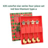 Christmas Themed Stainless Steel Cutlery Set 20