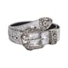 Glitter Sequined Waist Belt With Sparkling Buckle 8