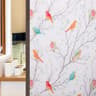 Frosted Privacy Window Film With Bird Decorative Decals 18