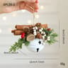 Christmas Bell Antlers Pinecone Hanging Ornament Decor 11