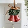 Retro 3D Christmas Tree Bell Resin Ornament 15