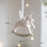 Retro 3D Christmas Tree Bell Resin Ornament 11