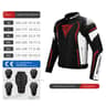 Winter Motorcycle Riding Jacket Windproof CE Protective Gear 6