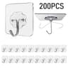 Waterproof Self Adhesive Wall Hooks Heavy Duty Sticky Hooks 19