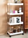 Slim Rolling Storage Cart 3 Tier Gap Organizer Rack 7