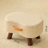 Soft Padded Small Stool Ottoman Footrest Chair 1