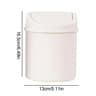 Mini Desktop Trash Can With Cover For Home And Office 13