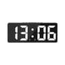 LED Mirror Digital Alarm Clock With Voice Control 16